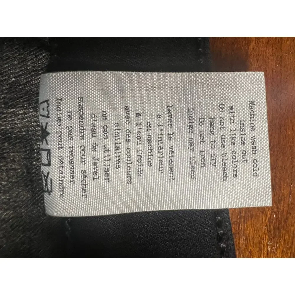 Rag & Bone Black Coated Skinny Jeans capris Women’s 30
